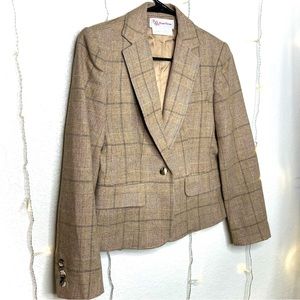 Lord&Taylor Wool Blend English Countryside Blazer 2/4